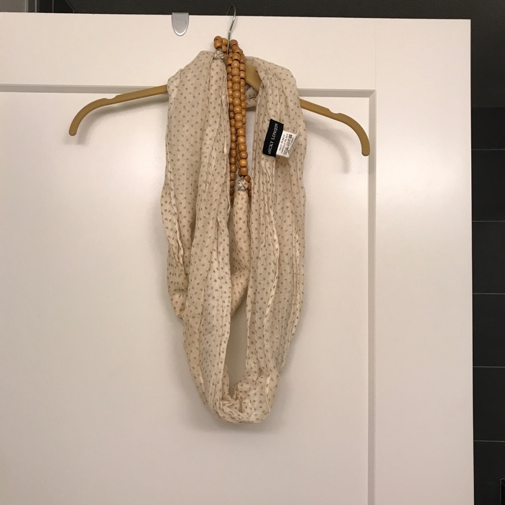 Mickey London Scarf with beads